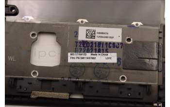 Lenovo 5M11K07692 C-Cover with keyboard,German,Deep Black,Backlight,WWAN