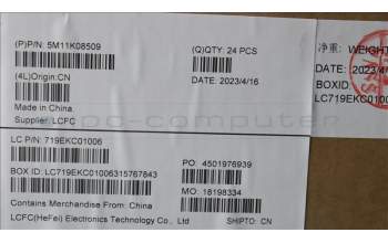 Lenovo 5M11K08509 CS21 3+2bCP,Mylar,GS1,TRI