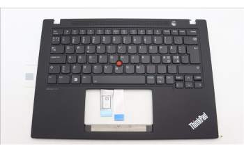 Lenovo 5M11L59379 C-Cover with keyboard, Nordic, Black, Backlight, UK