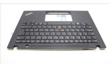 Lenovo 5M11L59421 C-Cover with keyboard,UK English,Black,Backlight