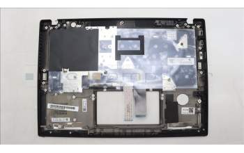 Lenovo 5M11L59431 C-Cover with keyboard, Canadian French 058, Black, Backlight, WWAN, UK