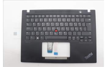 Lenovo 5M11L59457 C-Cover with keyboard, Danish, Black, Backlight, WWAN, UK