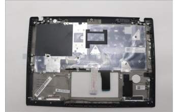 Lenovo 5M11L59459 C-Cover with keyboard, Danish, Black, Backlight, WWAN, UK