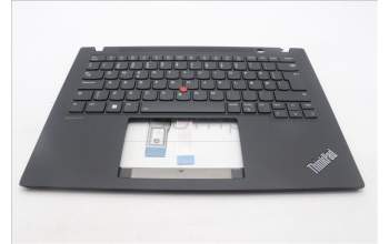 Lenovo 5M11L59459 C-Cover with keyboard, Danish, Black, Backlight, WWAN, UK