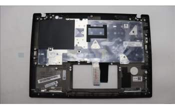 Lenovo 5M11L59497 C-Cover with keyboard, Icelandic, Black, Backlight, WWAN, UK