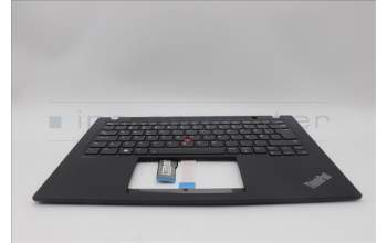 Lenovo 5M11L59521 C-Cover with keyboard, Norwegian, Black, Backlight, WWAN, UK