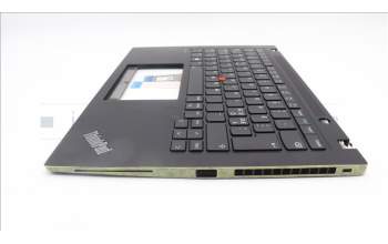 Lenovo 5M11L59527 C-Cover with keyboard, Nordic, Black, Backlight, WWAN, UK