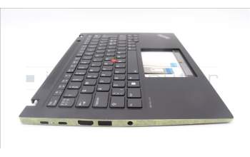 Lenovo 5M11L59527 C-Cover with keyboard, Nordic, Black, Backlight, WWAN, UK