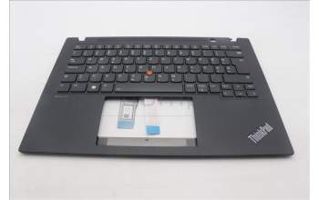 Lenovo 5M11L59539 C-Cover with keyboard, Slovenian, Black, Backlight, WWAN, UK