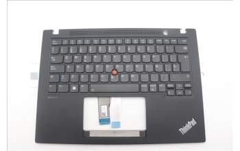 Lenovo 5M11L59543 C-Cover with keyboard, Spanish, Black, Backlight, WWAN, UK