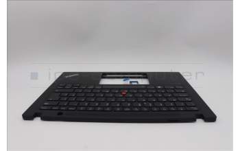 Lenovo 5M11L59570 C-Cover with keyboard, UK English, Black, Backlight, WWAN, UK