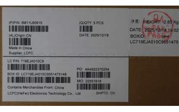 Lenovo 5M11L60915 MECH_ASM FRU KB CCV UK UK BL (LTN) BK