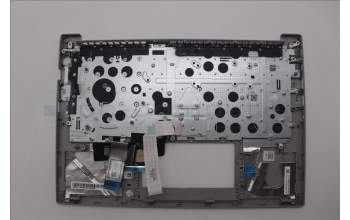 Lenovo 5M11L60992 C-Cover with keyboard, Spanish, Arctic Grey, UK