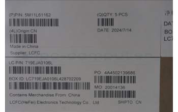 Lenovo 5M11L61162 MECH_ASM FRU KB CCV POR UK BL (CHY) AG