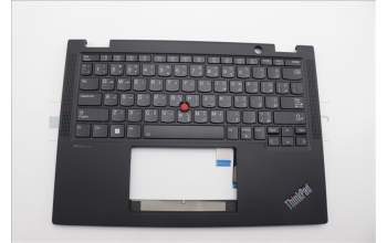 Lenovo 5M11L64192 C-Cover with keyboard, Arabic, Black, Backlight, WWAN, US