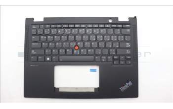 Lenovo 5M11L64193 C-Cover with keyboard, Arabic, Black, Backlight, WWAN, US