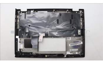 Lenovo 5M11L64211 C-Cover with keyboard, Danish, Black, Backlight, WWAN, UK