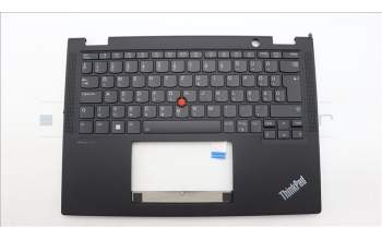 Lenovo 5M11L64238 C-Cover with keyboard, Hungarian, Black, Backlight, WWAN, UK