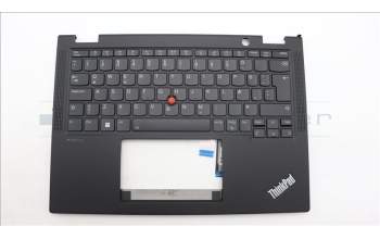 Lenovo 5M11L64241 C-Cover with keyboard, Icelandic, Black, Backlight, WWAN, UK