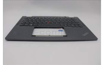 Lenovo 5M11L64354 C-Cover with keyboard, Portuguese, Grey, Backlight, UK