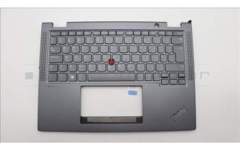 Lenovo 5M11L64613 C-Cover with keyboard, UK English, Grey, Backlight, UK