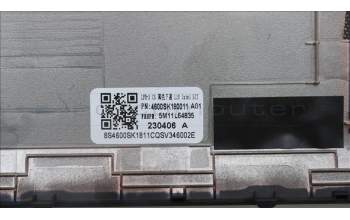 Lenovo 5M11L64835 FRU D COVER ASM BK L13 CS