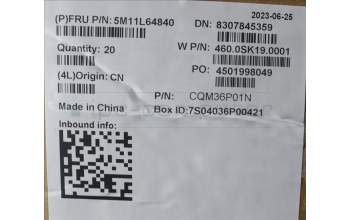 Lenovo 5M11L64840 FRU D COVER ASM SG L13 CS