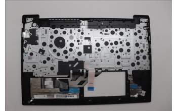 Lenovo 5M11L65012 C-Cover with keyboard, Czech Slovakian, Black, UK