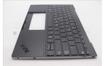 Lenovo 5M11L83077 C-Cover with keyboard, Arabic, Black/Arctic Grey, WLAN, US