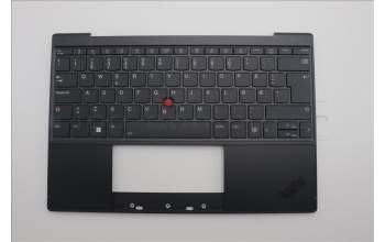 Lenovo 5M11L83138 C-Cover with keyboard, Norwegian, Black/Arctic Grey, WLAN, UK