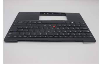 Lenovo 5M11L83138 C-Cover with keyboard, Norwegian, Black/Arctic Grey, WLAN, UK