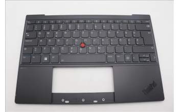 Lenovo 5M11L83142 C-Cover with keyboard, Slovenian, Black/Arctic Grey, WLAN, UK