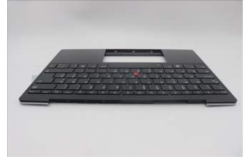 Lenovo 5M11L83142 C-Cover with keyboard, Slovenian, Black/Arctic Grey, WLAN, UK