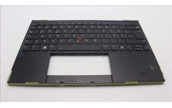 Lenovo 5M11L83203 MECH_ASM KBDBZL,GER,WW,BK/GY,SRX