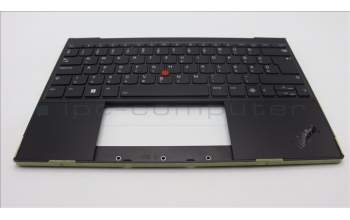 Lenovo 5M11L83206 C-Cover with keyboard, Hungarian, Black/Arctic Grey, WWAN, UK