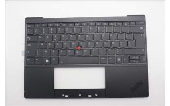Lenovo 5M11L83268 C-Cover with keyboard, Belgian, Black/Bronze, WLAN, UK