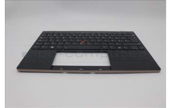 Lenovo 5M11L83268 C-Cover with keyboard, Belgian, Black/Bronze, WLAN, UK
