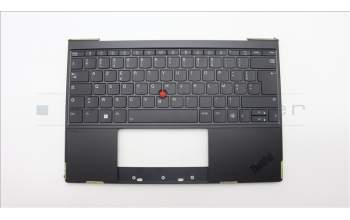 Lenovo 5M11L83277 C-Cover with keyboard, French, Black/Bronze, WLAN, US