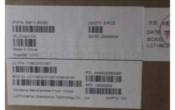 Lenovo 5M11L83282 C-Cover with keyboard, Hungarian, Black/Bronze, WLAN, UK