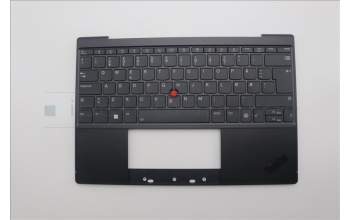 Lenovo 5M11L83290 C-Cover with keyboard, Norwegian, Black/Bronze, WLAN, UK