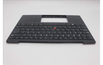 Lenovo 5M11L83290 C-Cover with keyboard, Norwegian, Black/Bronze, WLAN, UK