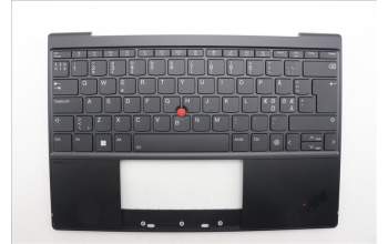 Lenovo 5M11L83291 C-Cover with keyboard, Nordic, Black/Bronze, WLAN, UK