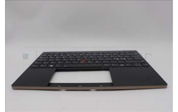 Lenovo 5M11L83291 C-Cover with keyboard, Nordic, Black/Bronze, WLAN, UK