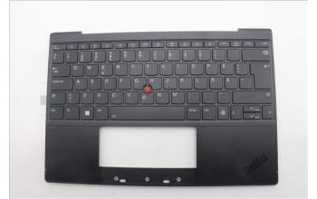 Lenovo 5M11L83296 C-Cover with keyboard, Swedish/Finnish, Black/Bronze, WLAN, UK