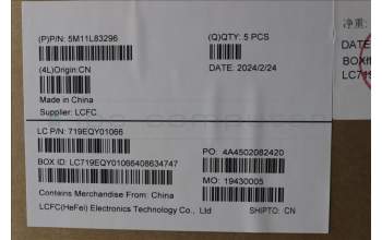 Lenovo 5M11L83296 C-Cover with keyboard, Swedish/Finnish, Black/Bronze, WLAN, UK