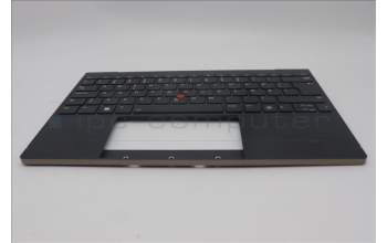 Lenovo 5M11L83296 C-Cover with keyboard, Swedish/Finnish, Black/Bronze, WLAN, UK
