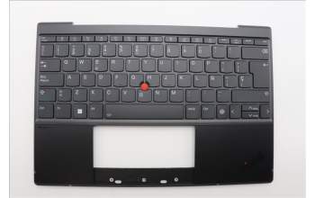 Lenovo 5M11L83371 C-Cover with keyboard, Spanish, Black/Bronze, WWAN, UK