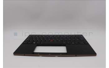 Lenovo 5M11L83371 C-Cover with keyboard, Spanish, Black/Bronze, WWAN, UK