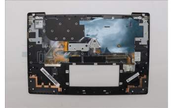 Lenovo 5M11L83373 C-Cover with keyboard, Switzerland, Black, WWAN, UK