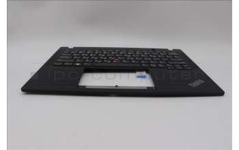 Lenovo 5M11L85708 C-Cover with keyboard, Greek, Black, US